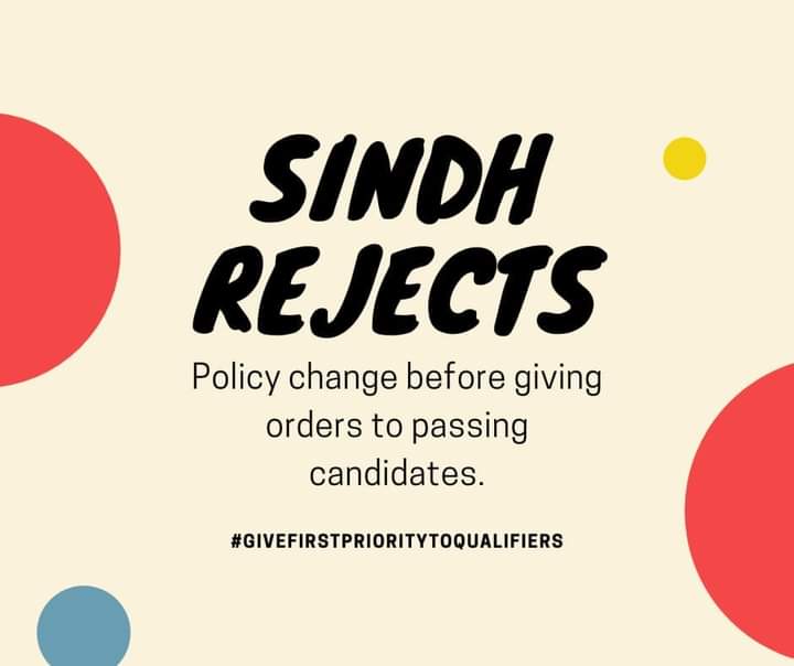 NKorejo's tweet photo. We want justice
#GiveFirstPriorityToQualifiers 

#GivePriorityToQualifiers
#GiveFirstPriorityToQualifiers
#RecruitPassJESTandPSTCandidatesFirst
@BBhuttoZardar
@MuradAliShahPPP
@sardarshah1 https://t.co/pwIUgRRWNQ