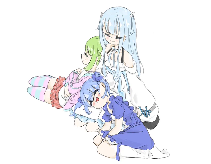 #ちーあーと 
#森中びじゅつかん 
#utoart 

 天使 