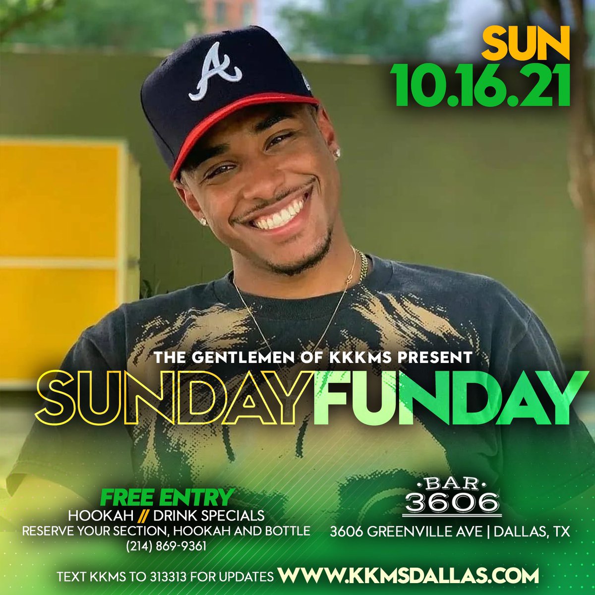 KKMS2k's tweet photo. It’s SunDay FunDay Vibes with @kkms2k
@ot_tavern @room3606dallas
🎵 🎶 @djss_out_ab3 / @djc_wade
October 16th at 4pm 🎉
Drink Specials •Hookah •Food
#KKMS #TheDistinguishedGents #daydrinking #dayparty #dayshots #sundayfunday #dallas #socialsundayexperience https://t.co/rwy37AM0AR