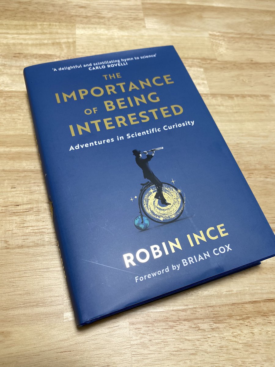 [入手] Robin Ince (2021) Importance of being interested: Adventures in scientific curiosity. ATLANTIC BOOKS. 
長いこと勝手にファンを続けているRobin Inceによる新刊。配色を含め装丁デザインは自分が持っている本の中では最高。読むのが楽しみ。