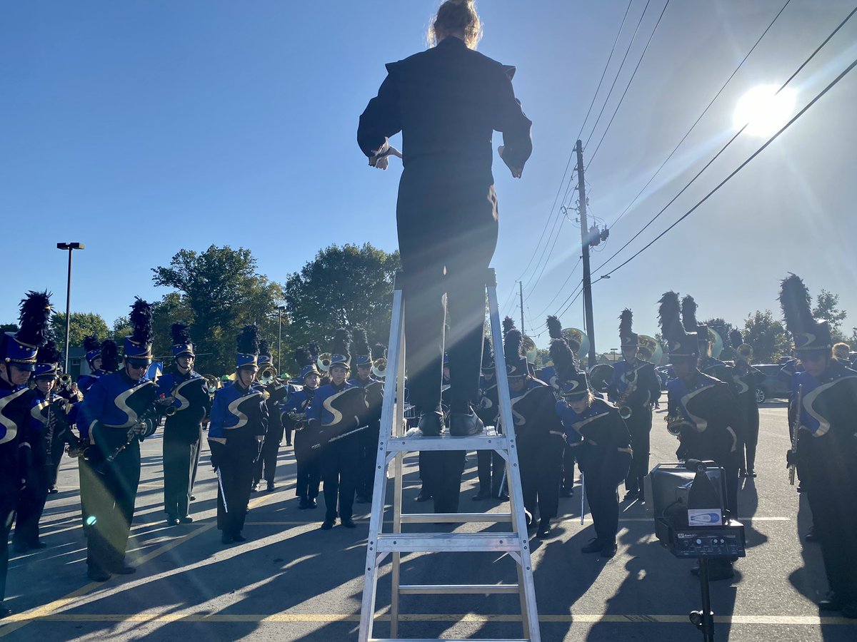 We got 2nd place overall at Shawnee Mission North Marching Invitational Finals!  These young performers did an excellent job, improving our scores going into finals, and represented <a href="/OlatheSouthHS/">Olathe South HS</a> and <a href="/olatheschools/">Olathe Public Schools</a> well performing at our first competition of the season.