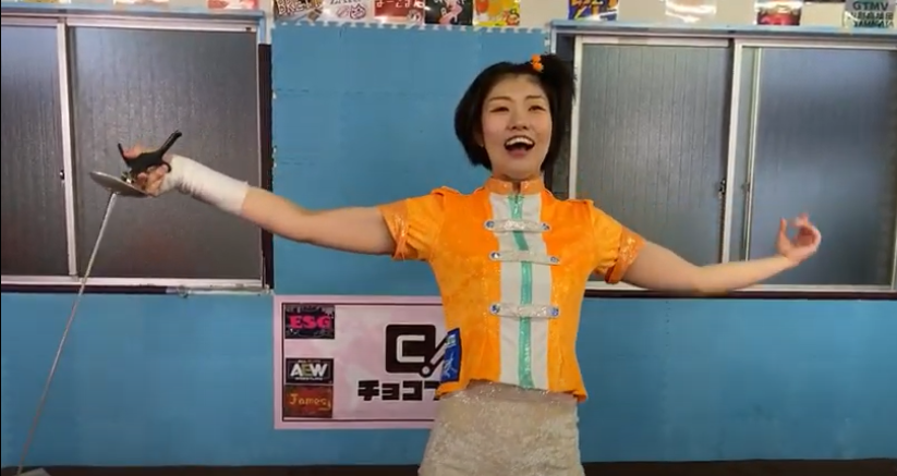 jeremydmonroe's tweet photo. IT'S CHIE TIIIME! ⚡️♥️ #ChocoPro #ChieKoishikawa #MVP #chietime #toomuchenergy #endlessenergy https://t.co/arG2EOBqlr