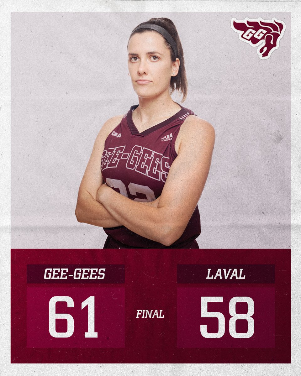 GeeGeesWBB's tweet photo. W 🔥 Big win tonight against Laval at PEPS! Great weekend kicking off the preseason, only the beginning!

Anne Carr - 16 pts. / 8 reb.
Brigitte Lefebvre-Okankwu - 15 pts. / 8 reb.
Natsuki Szczokin - 14 pts. / 4 ast.
+ Coach Rose gets her first overall win as head coach! https://t.co/vY6f2KsN1Q