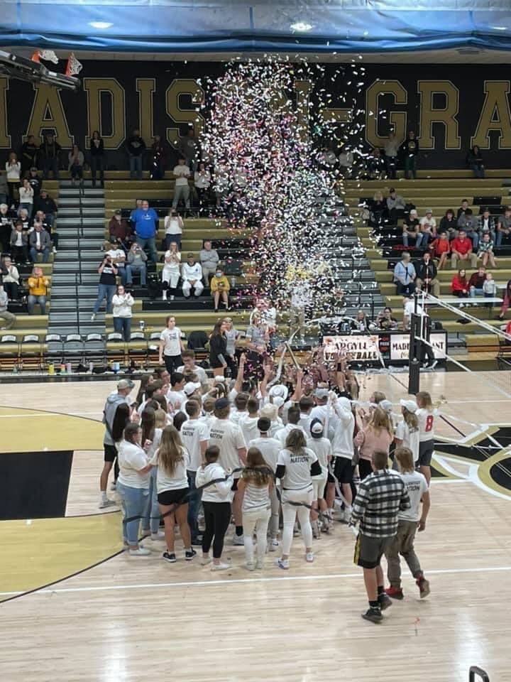Sectional Champions! Way to go ladies! PUT IT ON THE WALL! #mgvb #argyllvolleyball