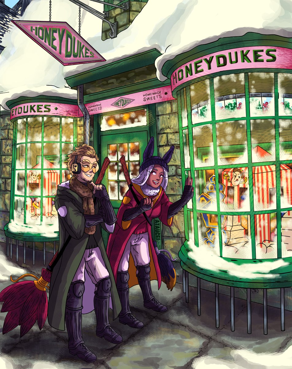 I realized that I never posted the illustration I did for <a href="/hpbnhazine/">Quirks & Quidditch: A BNHA/Harry Potter Zine</a>, the Harry Poter X My Hero Academia zine!
It was a great experience to work with them and the digital orders are still available!
#bnha #mha #myheroacademia #midoriyaizuku #bnhafanart #bnhazine #bnhaharrypotter