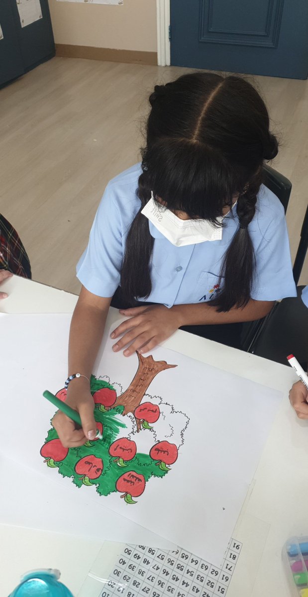 AIS_Grade4's tweet photo. The students wrote some words that express morals of a good person and colored them into a gratitude tree. #AISGrade4 #AISMoralEd https://t.co/cMDbRchbXC