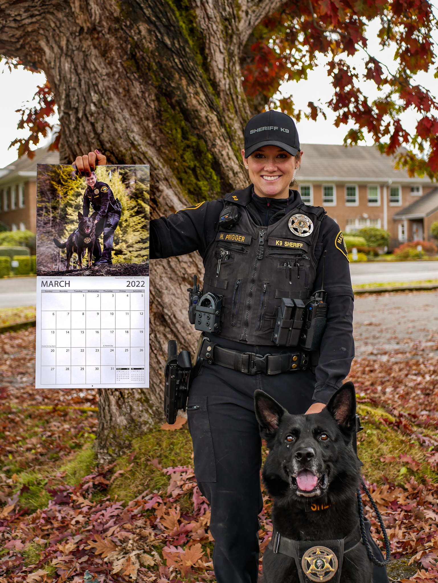 Mason County Sheriff on X: "Superstar Alert 🤩! Our very own K9 Deputy  Ryder along with his handler, Deputy Prigger are featured in the “Cops and  Dogs” national calendar for 2022. If