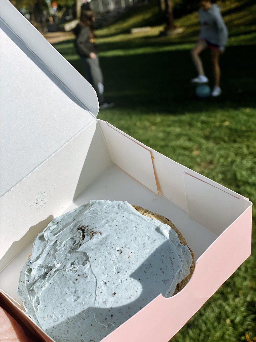 julieaclements's tweet photo. A little bit of home was found in Minnesota today. @CrumblCookies This should be a permanent option! #aggiebluemint #goaggies https://t.co/rqvqz4QMLx
