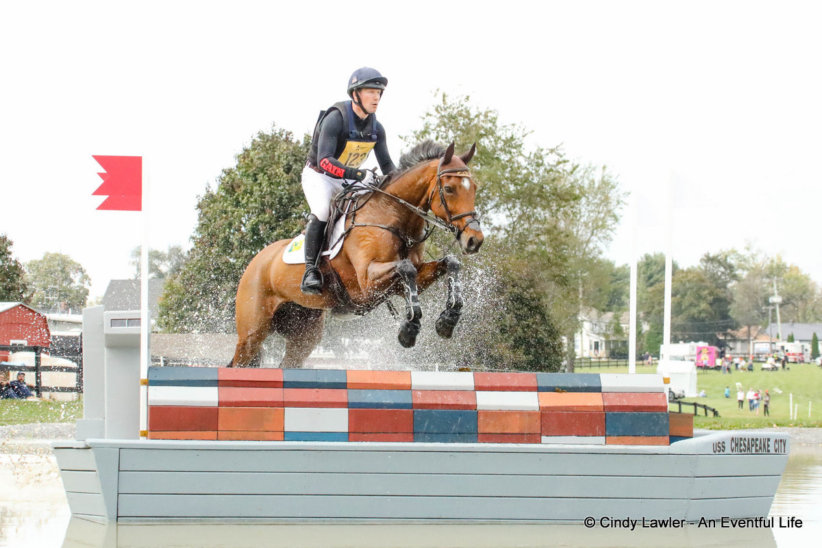 Threatening thunderstorms don’t stop play for top three on cross country at Maryland CCI5* as Oliver Townend, Tim Price and Boyd Martin show their class an-eventful-life.com.au #eventing #Maryland5Star
