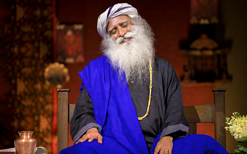 When it comes to human health, wellbeing, joy, and fulfillment, In Is The Only Way Out. #SadhguruQuotes