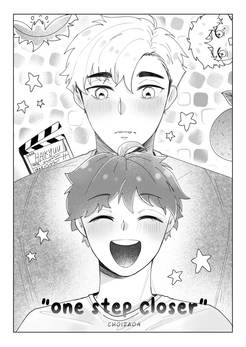 "One Step Closer" 🦊🍊
a 20 pages short comic of athn actor au!

link on the thread! (≧▽≦)✨
#侑日 #atsuhina 