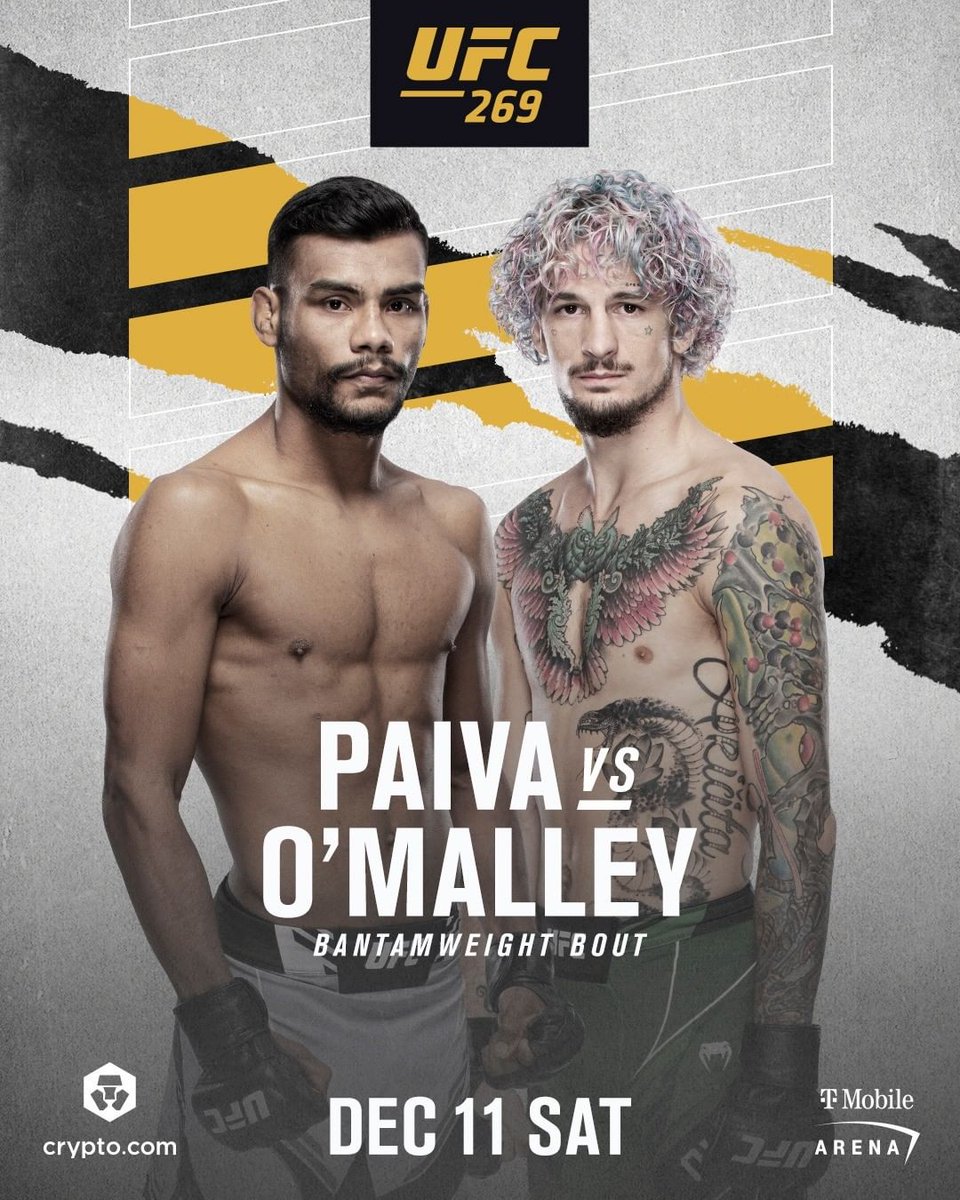 #UFC269 is STACKED! 🤩