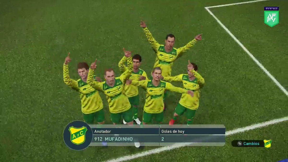 AyC_respaIdo's tweet photo. #AFFV CORRU SIGUE VACUNANDO 💉💉💉
No contentos con ganarles en penales hoy les aplicamos la 2da dosis a GolBen Stars venciendo a base de fútbol champagne 🥂

⚽ Goles: @Mufadinho x2 
👟 Asistencias: @Carrascrack, @capitanmontiel

#VamosCorrupcion https://t.co/NriP2nRjHD
