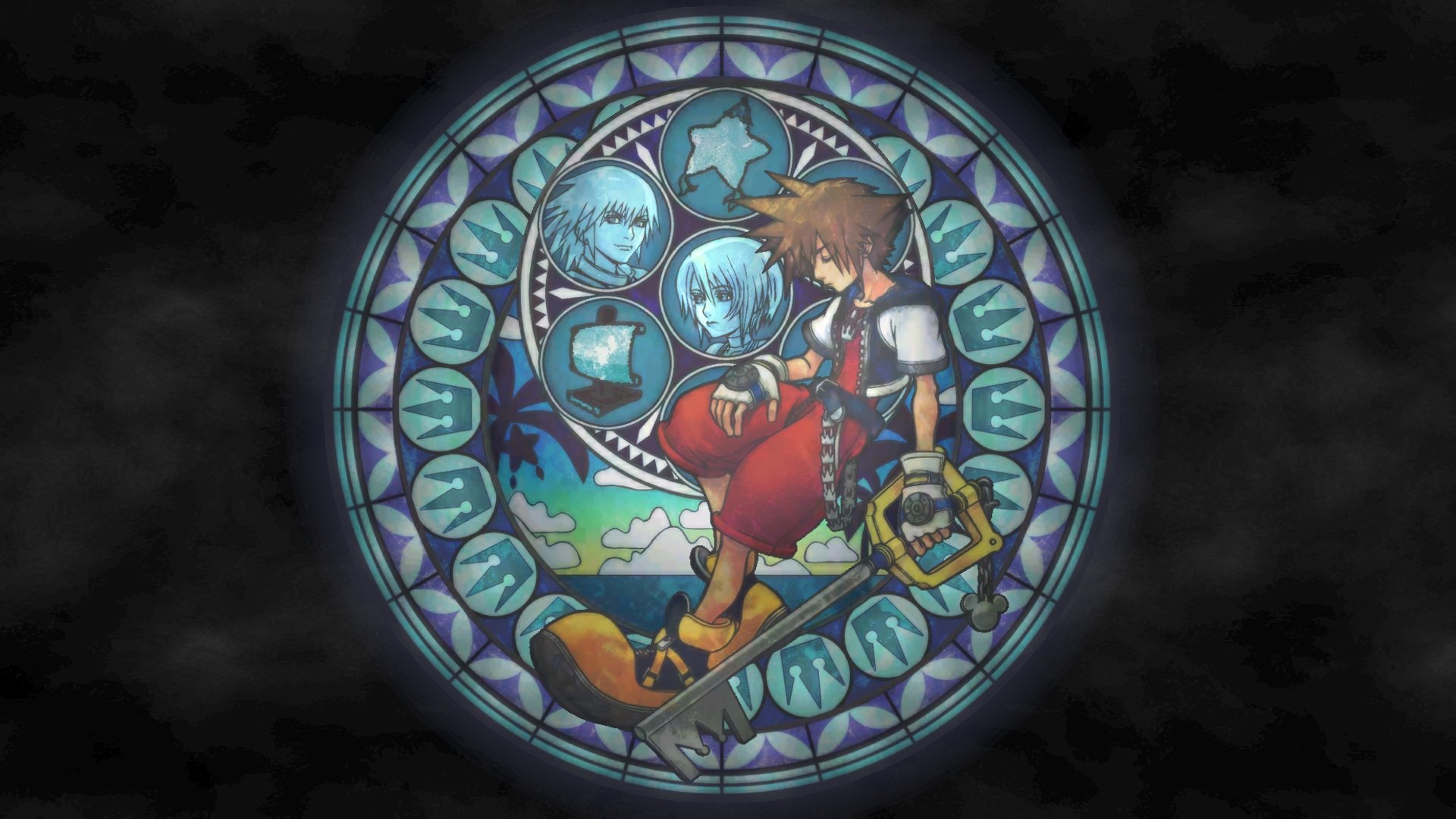 レガルジェ𓆡ﾏﾌﾃｨｰﾀﾞﾝｽにドハマり V Twitter ダイブ トゥ ハート時の背景に現れるステンドグラス 原作ではミッキーやドナルド達も描かれてますが スマブラspのは 専用に描かれた ものではなく 過去の作品に使われた 元々 描かれてない ものを採用したそうです