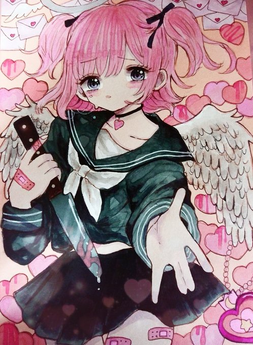 Twoucan ももうさぎ 水彩とコピック Momousagi3180