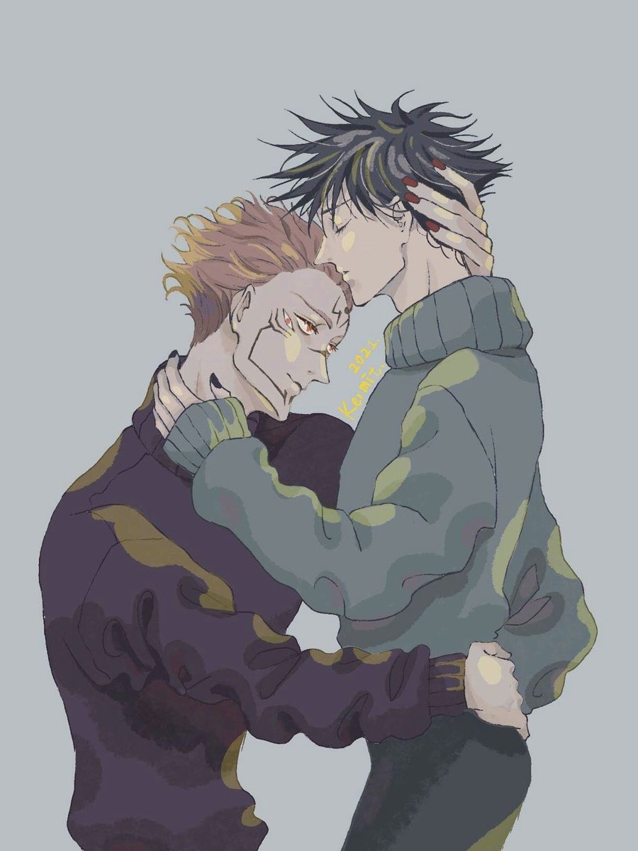 blueberry_133_'s tweet photo. #宿伏 

宿：親我一下
伏：⋯
宿：你不來 換我上可別後悔
伏：就一下喔 https://t.co/yis2AxWFCj
