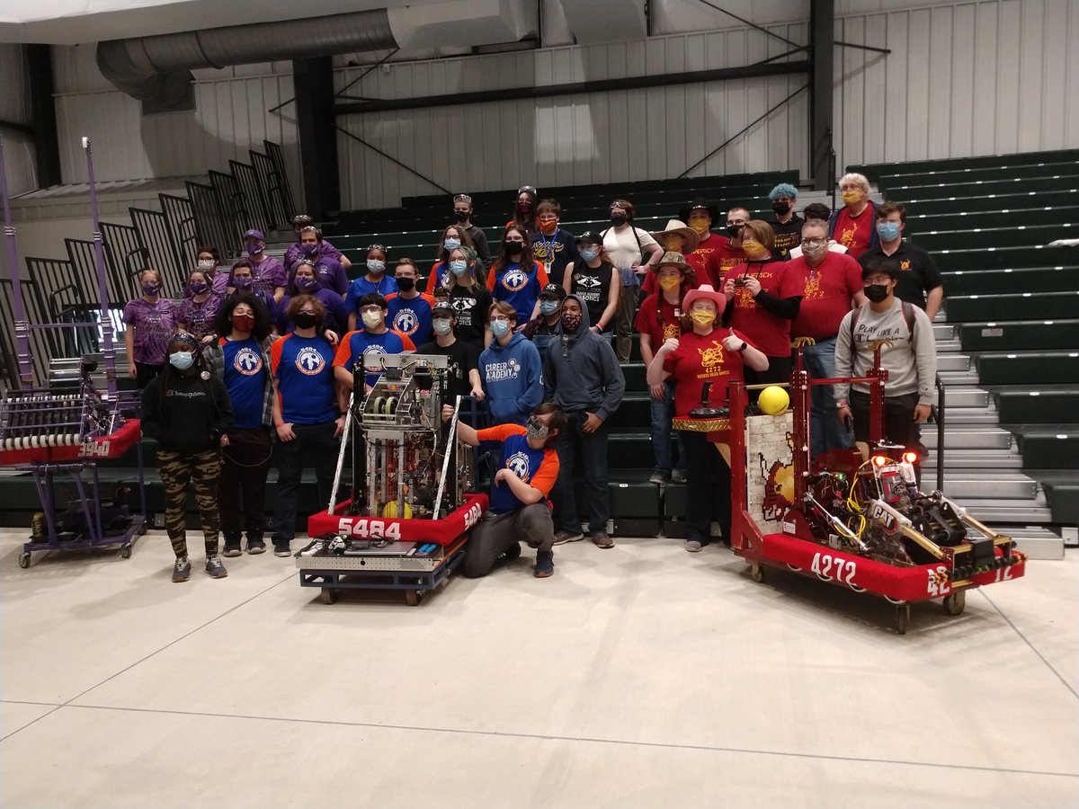 Thank you to <a href="/frc461/">Westside Boiler Invasion - FRC 461</a>  <a href="/andymarkinc/">AndyMark Inc.</a>  and <a href="/purduefirst/">Purdue FIRST Programs</a> for putting together today's Boiler Bot Battle. A special thanks to <a href="/FRC5484/">Memento Vitam</a>  and <a href="/1747robotics/">FIRST Team 1747</a> for being excellent alliance members as we WON the B3 competition. Looking forward to the 2022 season in January!