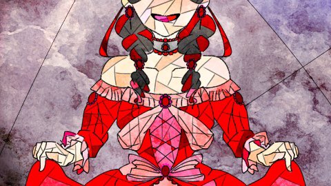 ステンドグラスのtwitterイラスト検索結果 古い順