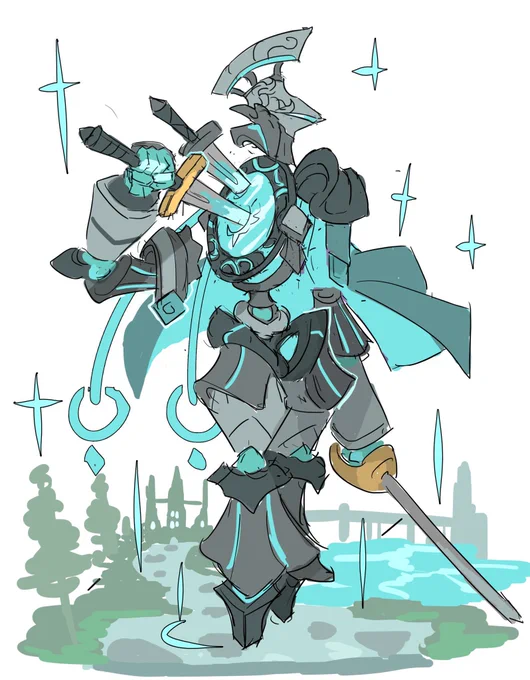 鏡の騎士 らふ

鏡の世界から武器を出して戦うモンスター 