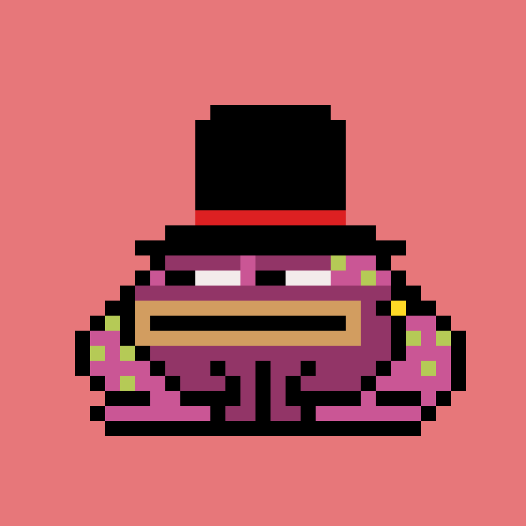 ToadzzC's tweet image. Toadzz #012 is available to collect!
hicetnunc.xyz/objkt/441265