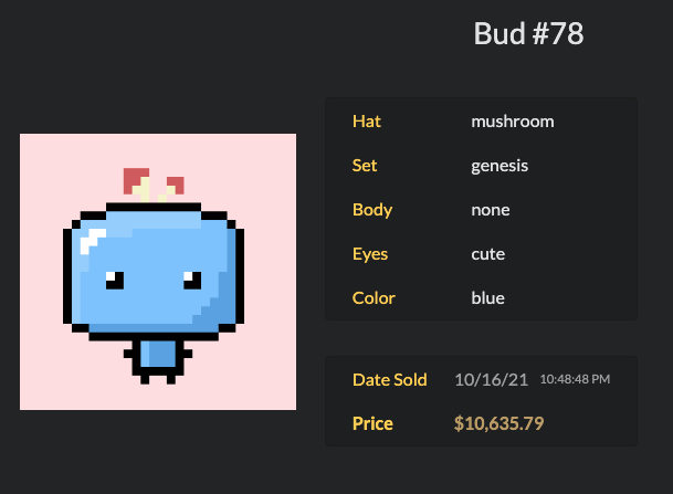 Bud #78 just found a new home for 2.75 eth... wow 🚀

Check out the collection on TokenTrove: tokentrove.com/collection/0x4…