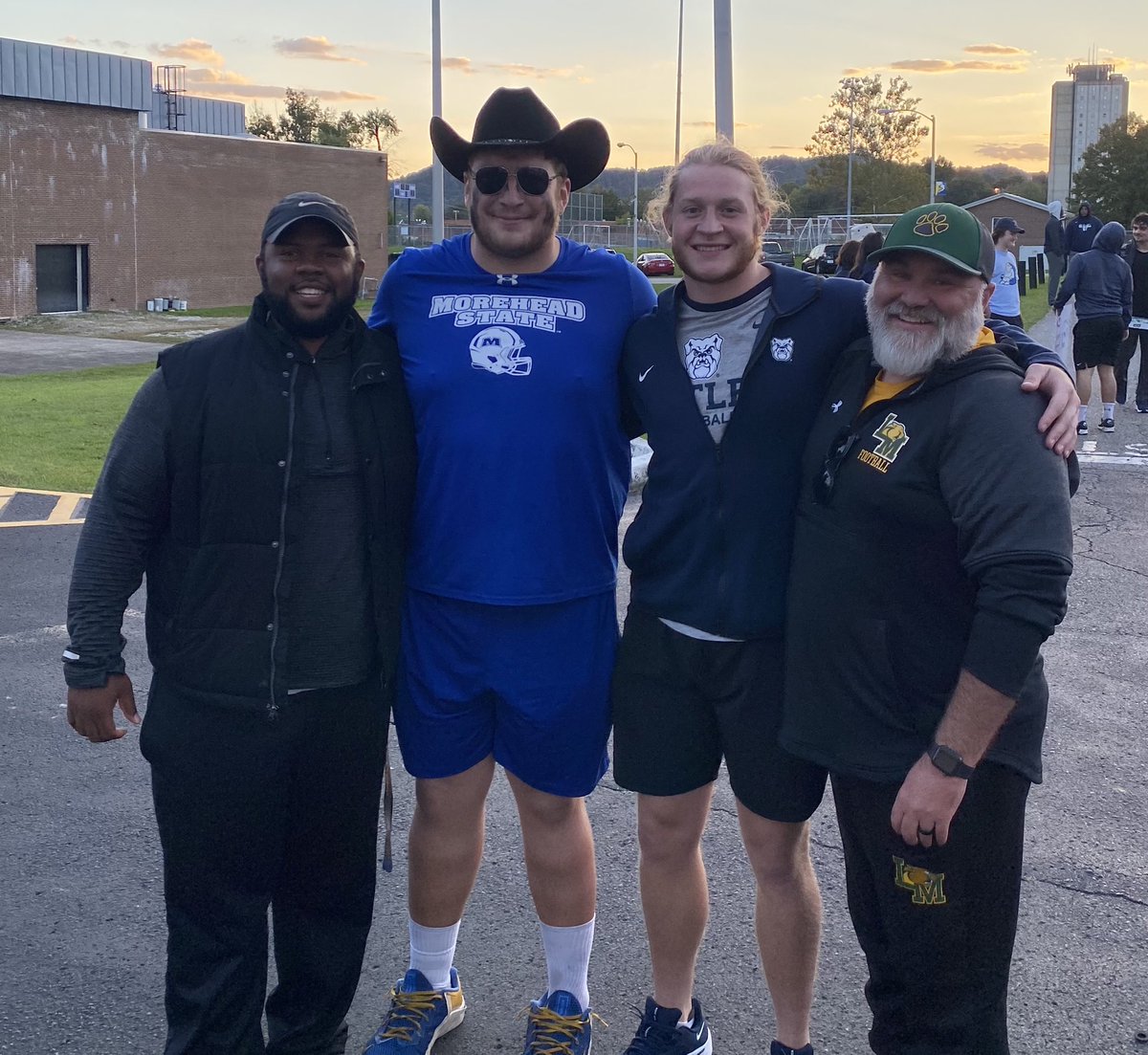 LmhspantherFB's tweet photo. Traveled  with Hakim Oliver to Moorehead State to watch a couple LM football alums this  afternoon. https://t.co/pHxSWvvE9t