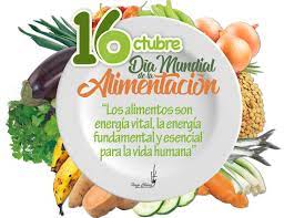 #16deOctubre #DiaMundialdelalimentacion  súmate a una gastronomía sostenible y una nutrición sana y completa para transformar los #SistemasAgroalimentarios  y garantizar que todas las personas tengan acceso a alimentos suficientes, asequibles, sostenibles y nutritivos.#Agenda2030