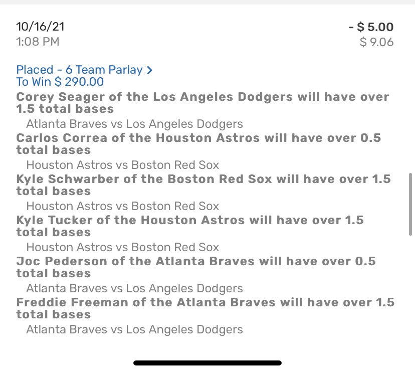 TimeoutCards's tweet image. Fuccc you freddie freeman knew i should of went with Riley tonight 🤦‍♂️🤦‍♂️