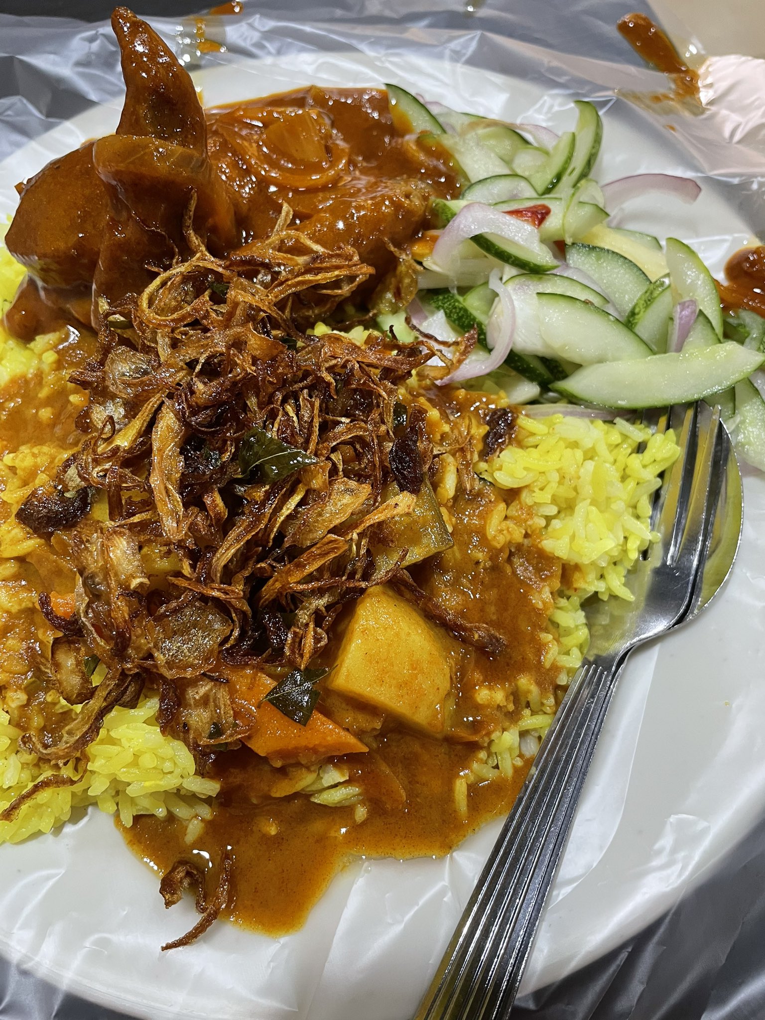 Nasi dalca bawang penang