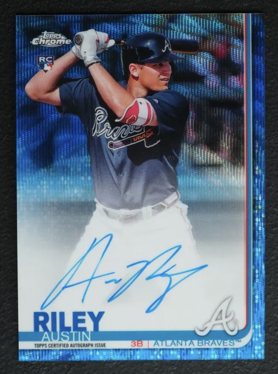 ScrapperCards's tweet photo. Game one in the books. Dodgers are a heck of a team with better pitching across the board. High hopes for the Bravos in this series tho. Iβve got this card on the way π #thehobby #braves #austinriley #walkoffhit #GoBraves https://t.co/UrdX2e1A9v