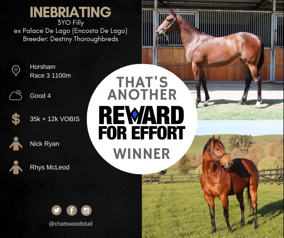 Inebriating leads all the way and gets the VOBIS Bonus for breeder Destiny Thoroughbreds. Inebriating was a $52k Inglis Premier Book 2 purchase from Hollylodge Thoroughbreds. Congratulations to trainer <a href="/nryanracing/">Nick Ryan Racing</a>