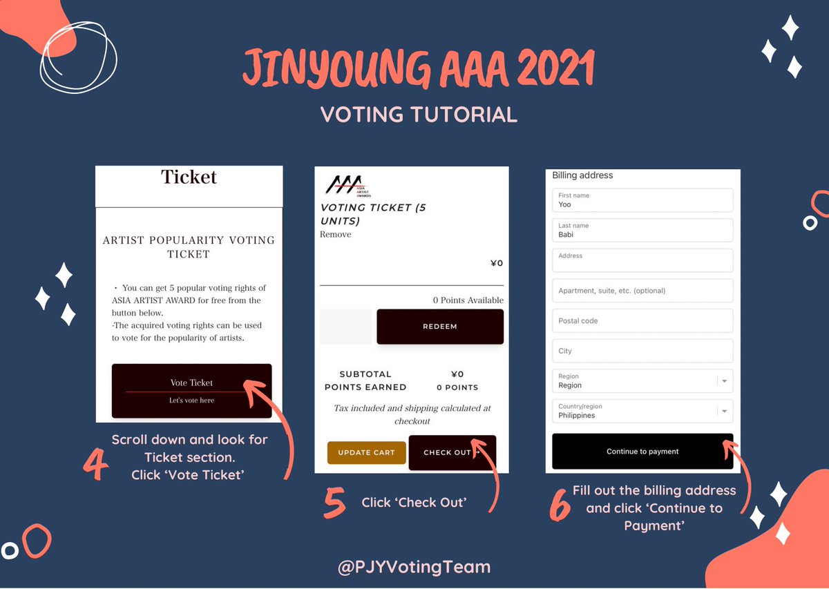 PJYVotingTeam's tweet image. [🗳] ASIA ARTIST AWARDS 2021

Vote for Jinyoung in the Male Actor Category. Please refer to the attached tutorial. 🙏🏻

💚 Prelims: Oct 17-19, 2021
💚 Semi Finals: Oct 21-28, 2021 
💚 Finals: Nov 1-15, 2021

📎 aaa-ret.com/en/a/artists/j…

#Jinyoung #진영 #GOT7 @GOT7Official