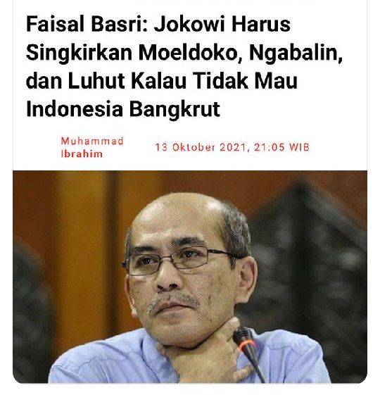 Minietweets_'s tweet photo. Kalau Kadrun meminta orang orang dekat pak Jokowi untuk disingkirkan, berarti isyarat bahwa tokoh tokoh dimaksud harus dipertahankan oleh pak Jokowi. https://t.co/U0SUixRrVl