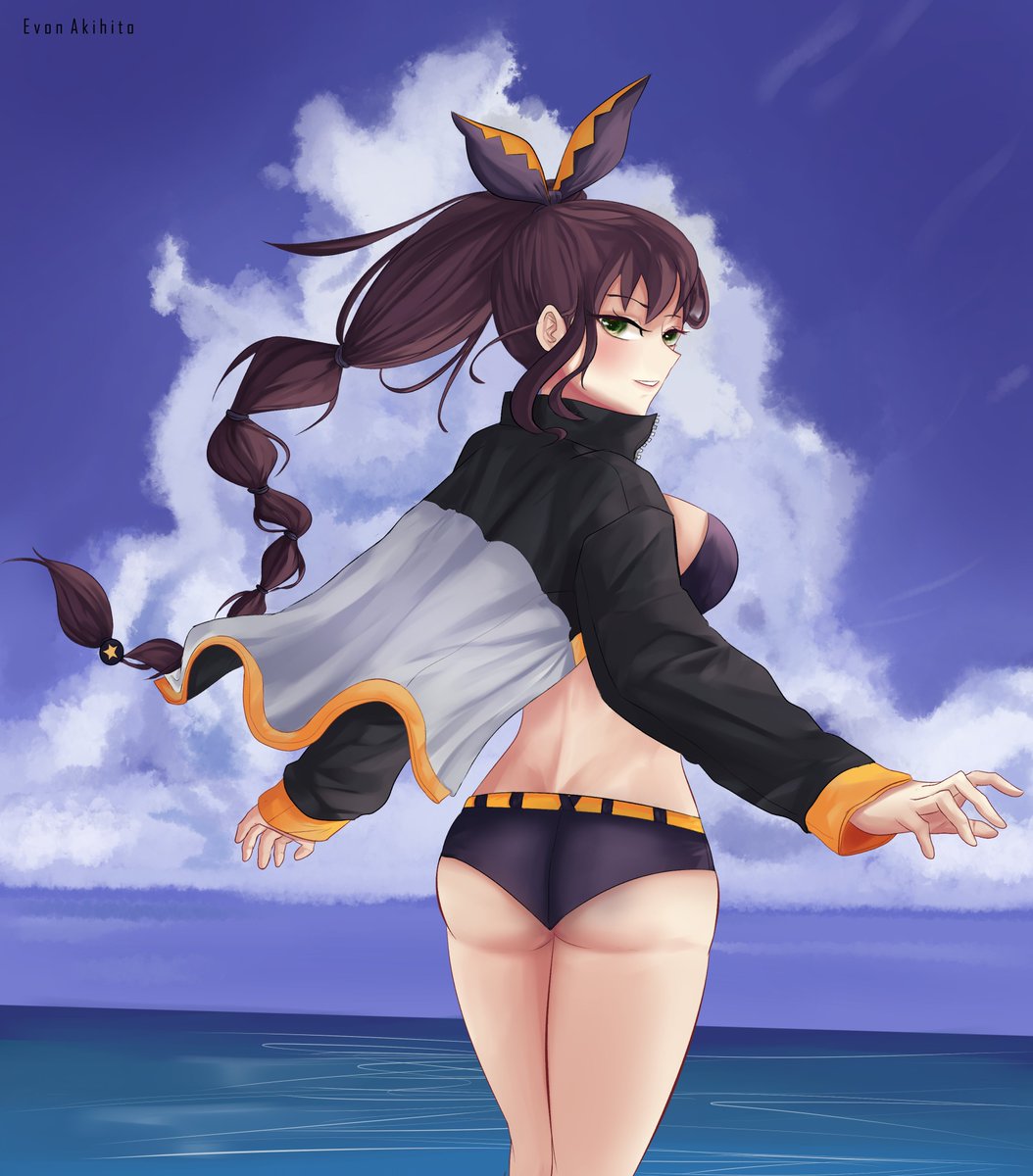 _E_v_o_n_0's tweet photo. opps a scorpion girl stol- borrowed Subarus jacket
#rezero #rezerofanart #fanart #Shuala #anime https://t.co/KekmKXCE3y