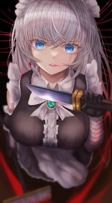 銀髪 