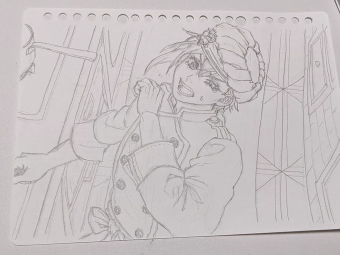 ⚠Groovyの模写
🌹奥歯までしっかり見えてるの普通に興奮するので、♣さんと語らいたい。と思いながら描きました。
歯っていいなぁ。 
