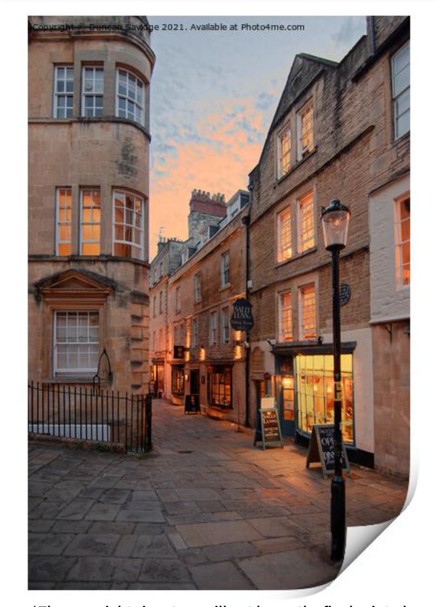 Giclee Somerset Mill Photo paper fine Art Mounted Photo Print of North Parade Passage Bath at dusk for sale

#bath #gift #present #Christmas
#birthday #northparadepassage #sunset #goldenhour #card

Mounted print
tinyurl.com/Georgian-Wall-…

Greeting Card
tinyurl.com/Georgian-Wall-…