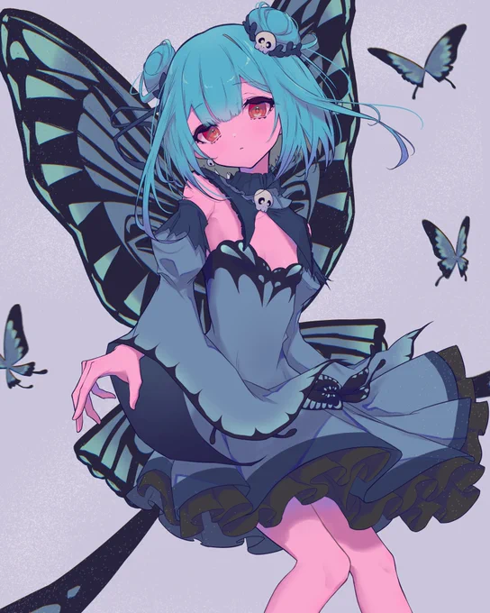 蝶
#絵クロマンサー 