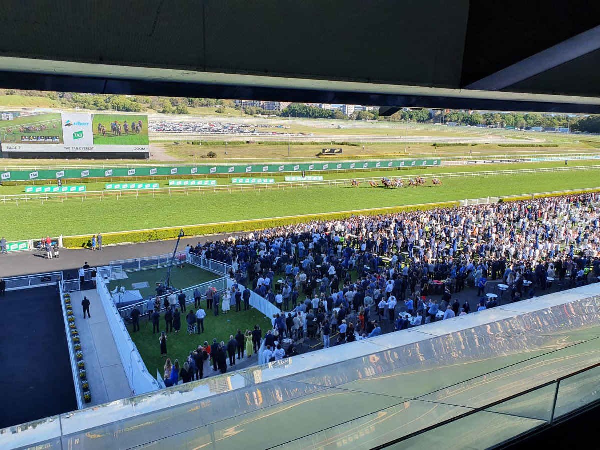 Back on track and what a day to return! Royal Randwick may have been at a quarter of capacity but everyone there cheered with the enthusiasm of four people! #thetabeverest