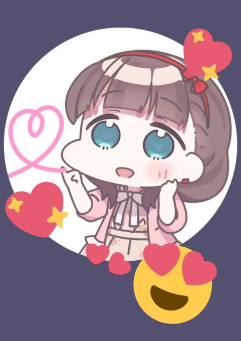 おともだちの神絵師様に新しいまゆちゃんアイコン描いてもらったーーー!可愛すぎます!!! 
