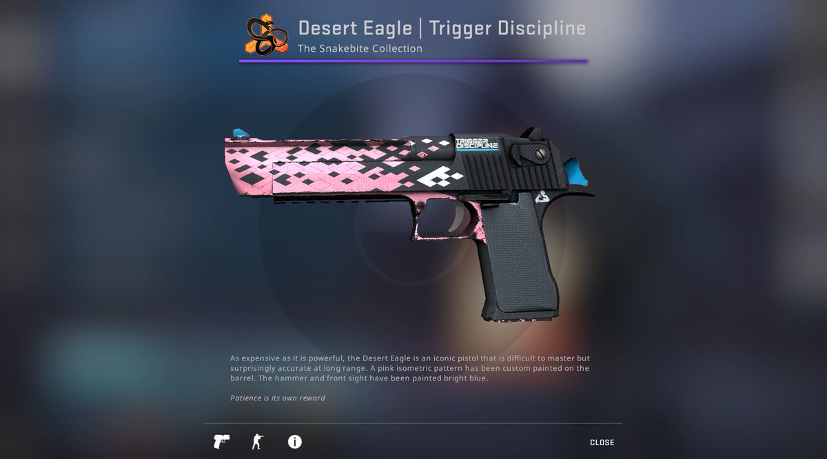 CrackyGaming's tweet photo. 🎁🎁Desert Eagle | Trigger Discipline🎁🎁

- To Enter - 
✅Follow @CrackyGaming 
✅RT &amp; Like

Giveaway Ends in 30 Minutes!!
#csgo #csgogiveaway #giveaway https://t.co/M8tGEXIFYC