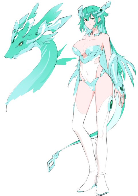 【おしらせ】
当サークル第2弾CG集の制作が決定しました。タイトルは『おまえメスだったの!?～相棒のドラゴンが爆乳美女に進化してしまったホビアニ主人公氏、なし崩し的にいちゃラブHをする～』。画像はヒロイン、エメラルディア・ウィンドドラゴン【LV4】です。1月中旬発売予定。ご期待ください。 