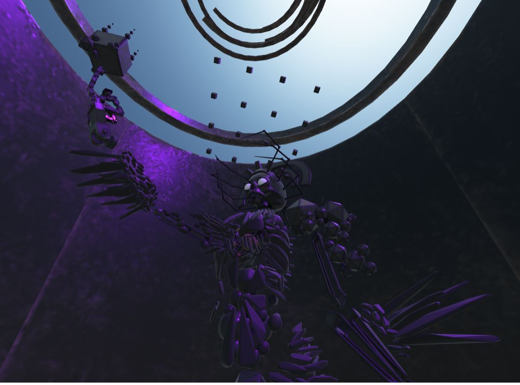 volt__edge's tweet photo. New immersive experience 'The Silo of Shadows' gallery open on @MozillaHubs 
NOW works tethered AND on Quest 2 [quest 2 version is not as tasty as tethered lighting wise]
https://t.co/92KEMyZFAD 
#NFT #lecorche #anatomy #nft #cryptoart 
Featured artworks on @opensea https://t.co/bjGKdmFu6x