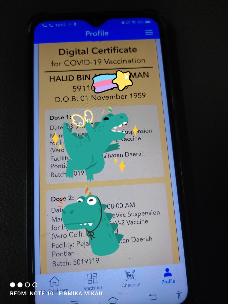 namiacinta's tweet photo. bila benda nieh nak selesai pun tak pasti lah .. report polis pun dah buat .. buat aduan pun dah tapi xde feedback pun @my_sejahtera @kkmm_gov @Khairykj @JKJAVMY tolong lah selesailan masalah nieh .... maklumat dose dn lokasi semua salah lepas dn nama dpm pdf salah .. https://t.co/kxTcYyTt7Y