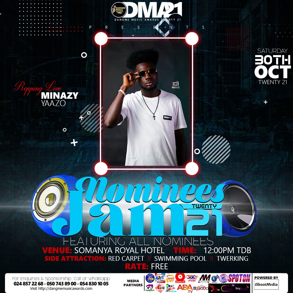DangmeMusic's tweet photo. Repping live
#DMA21 
#NomineesJams
#VotingOngoing https://t.co/BwI7y9xfSS