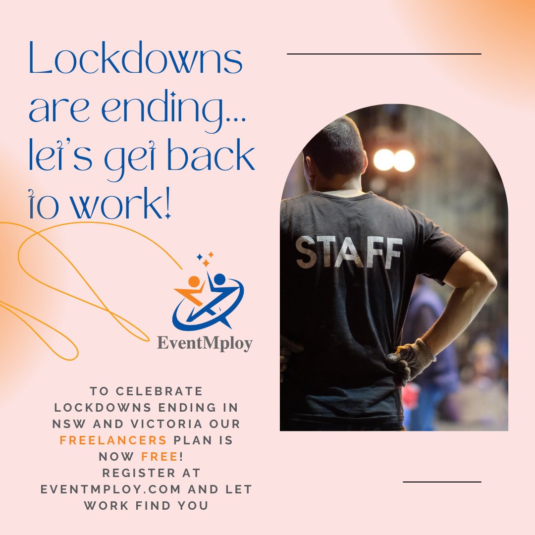 EventMploy's tweet image. 🤸🏾‍♀️ Event Freelancers register eventmploy.com! 🎉

#eventmploy #events #freelancer #eventjobs #hospitalityjobs #opentowork #work #joboffer #eventprofessionals #eventprofs #timesaver