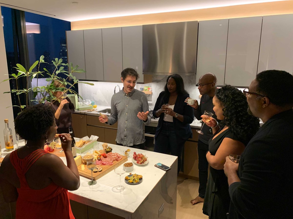 <a href="/BlckVentureInst/">Black Venture Institute</a> NYC Meet-Up. 

Thanks to our instructor, <a href="/tobystuart/">Toby Stuart</a> (professor at <a href="/BerkeleyHaas/">UC Berkeley Haas</a>), for hosting! 

<a href="/moaz/">moaz ゼ hamid</a> <a href="/borismoyston/">Boris Moyston 👊🏿</a> <a href="/BrookeDanielsVC/">Brooke Daniels</a> <a href="/samerthenubian/">Samer Yousif</a> <a href="/BColemanStewart/">Bonita C. Stewart</a> <a href="/chante__harris/">Chante Harris</a>