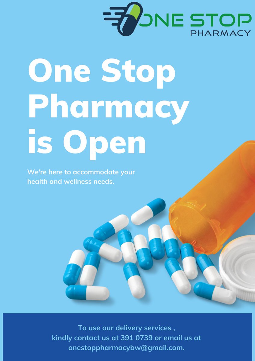 msLorr's tweet image. One Stop Pharmacy in Setlhoa retail park is finally open!  Come for goodies