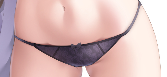 下着と下腹部のこの隙間めっちゃ好き 