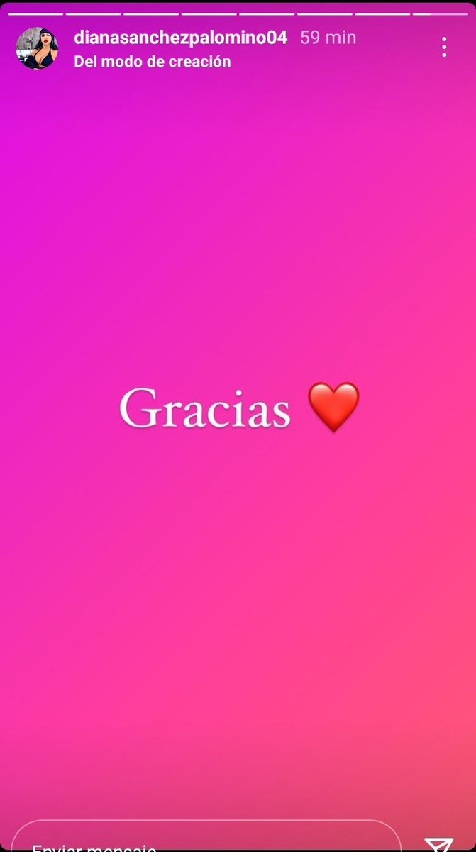CDFDianaSanchez's tweet photo. Hace 59min aprox público @DianaSanchez_04 vayamos todos a mandarle fuerza que sepa que estamos con ella pls 🙏🏾❤️💚 #ReinasDelShow https://t.co/vS3gyTGxzi